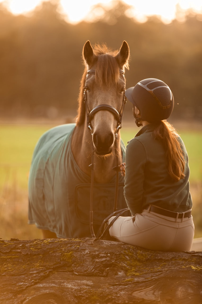 chefauve fleecedeken deep green