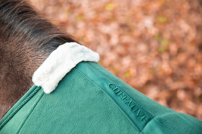 chefauve fleecedeken zweetdeken schoft bontje