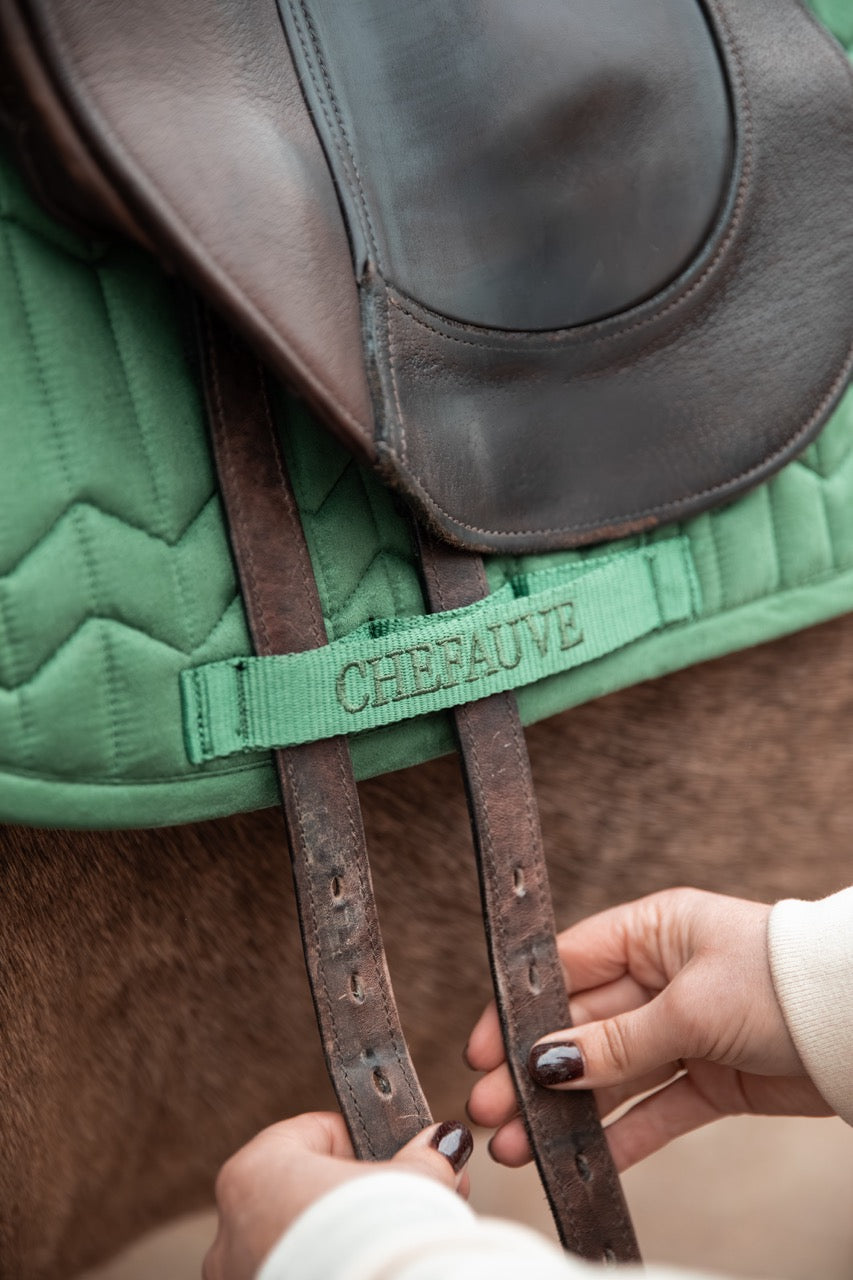 CheFauve zadeldek singellussen deep green
